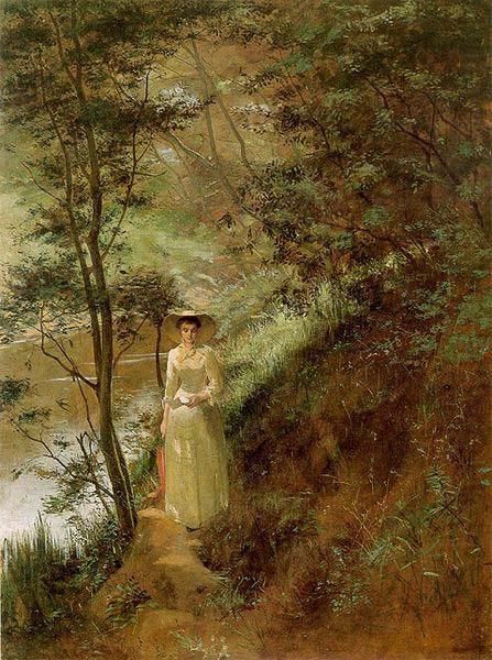 Frederick Mccubbin The Letter oil painting picture